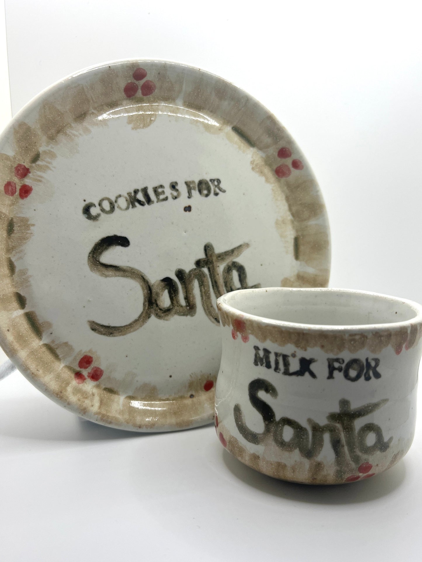 Santa Set Sepia Tone
