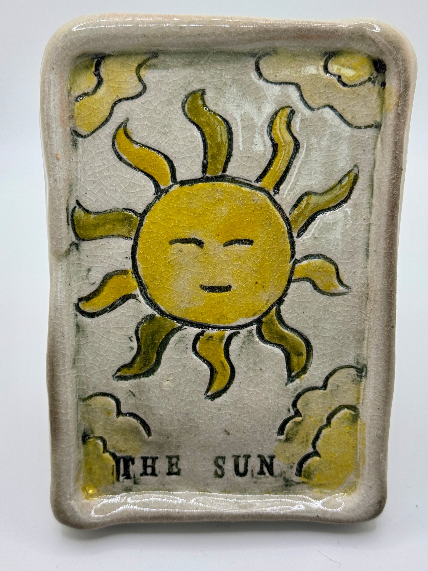 Tarot Card Tray - The Sun