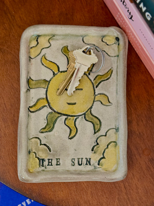 Tarot Card Tray - The Sun