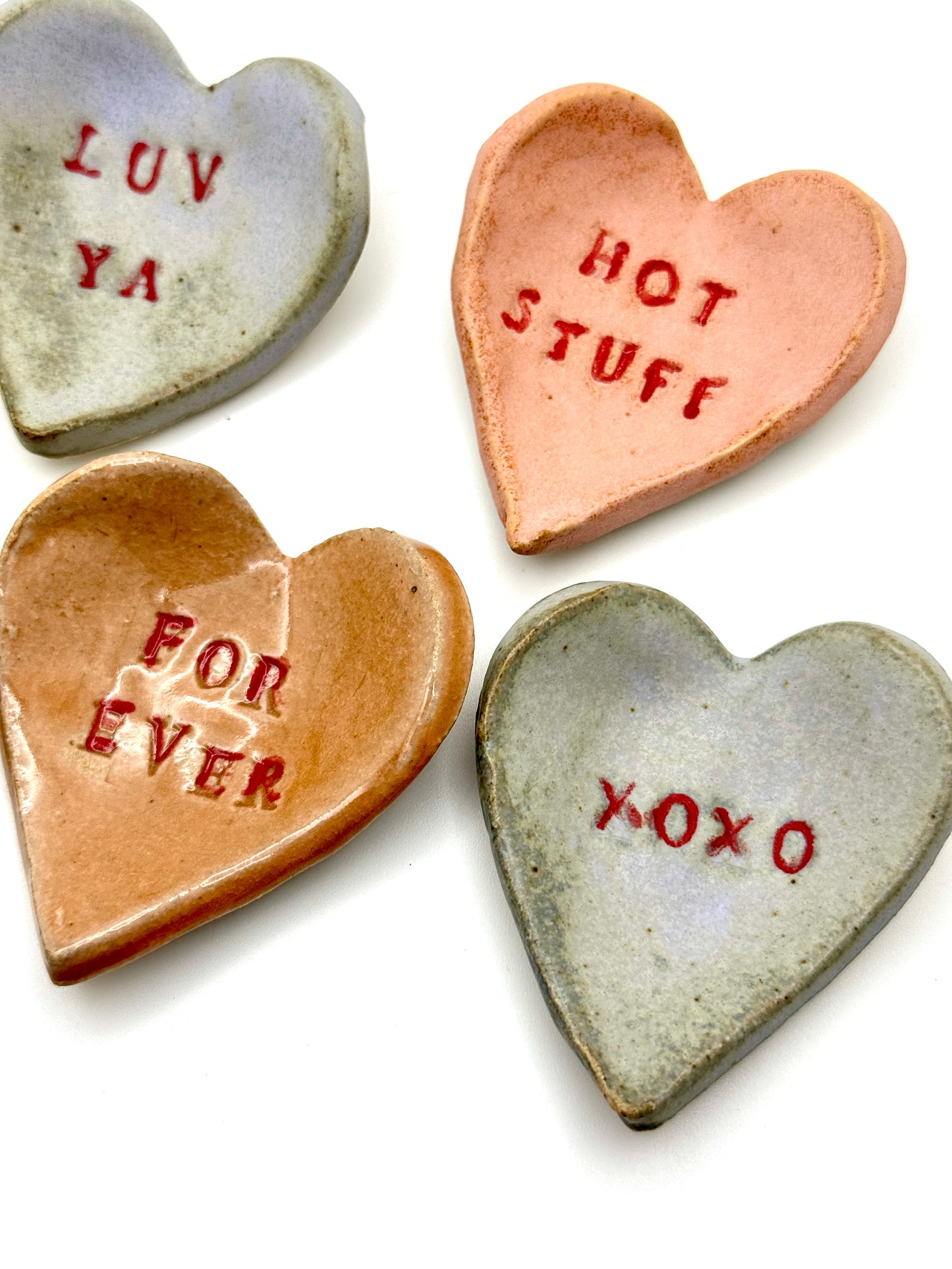 Conversation Heart Ring Dish