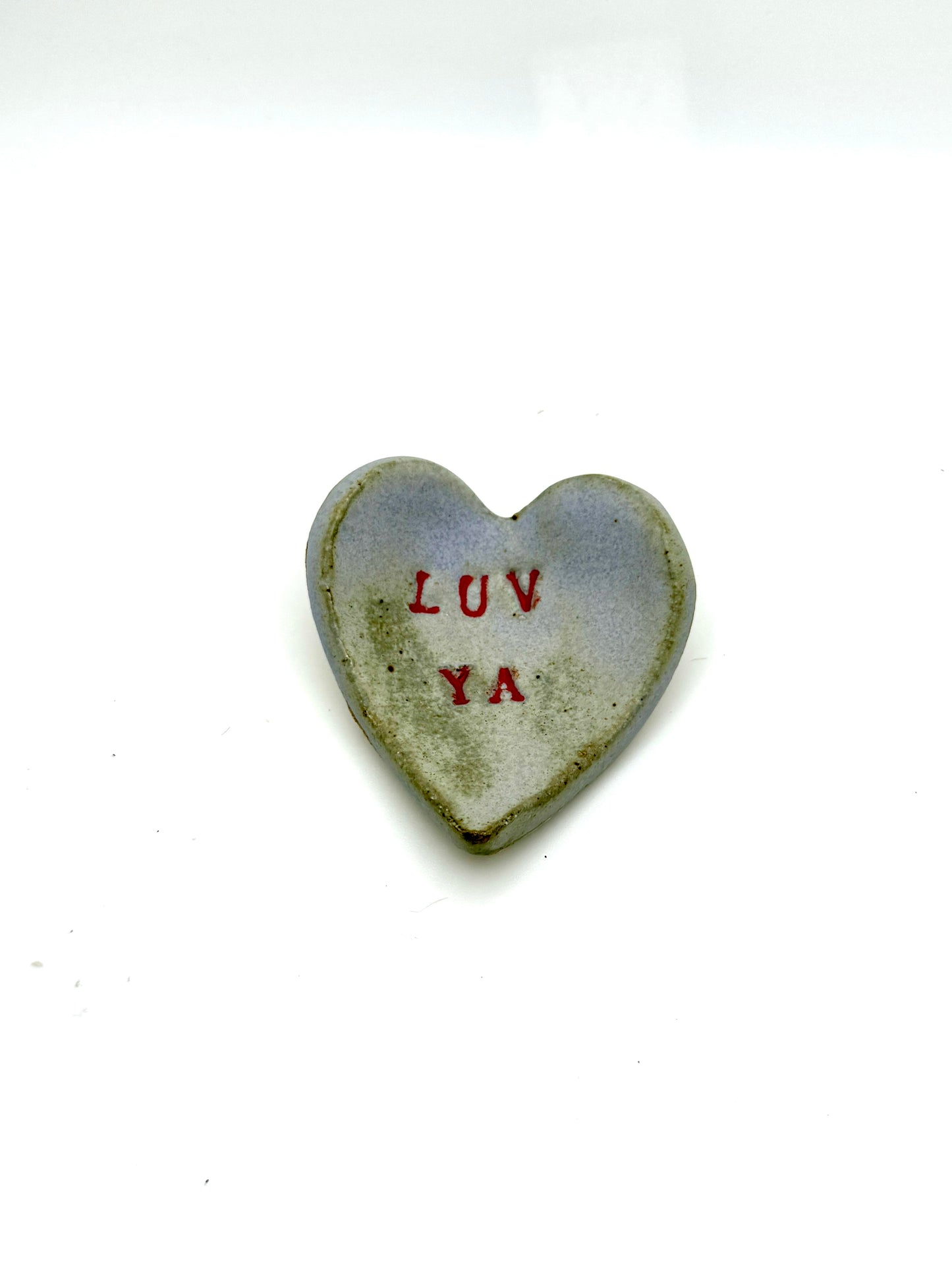 Conversation Heart Ring Dish