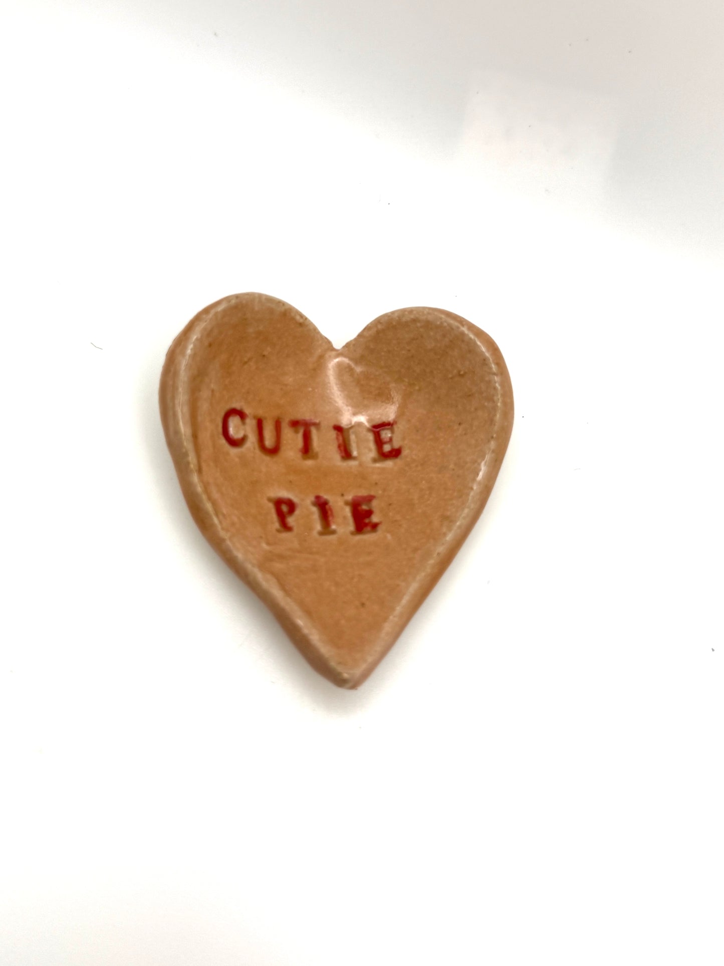 Conversation Heart Ring Dish