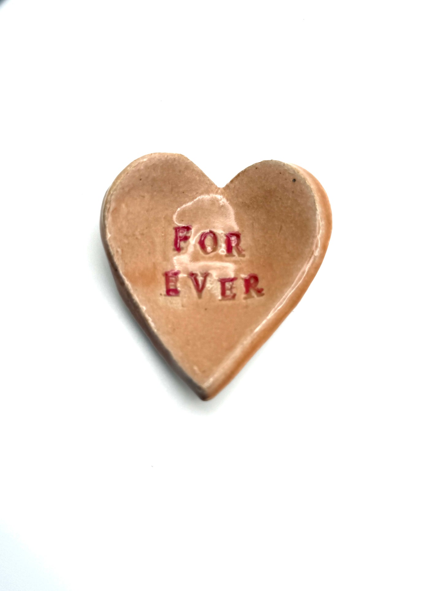 Conversation Heart Ring Dish