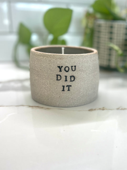 You Did It